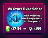 Anime Weapons 2x Stars Experience