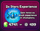 Anime Weapons 2x Stars Experience