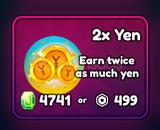 Anime Weapons 2x Yen