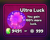 Anime Weapons Ultra Luck