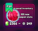 Anime Weapons Arsenal İnventory