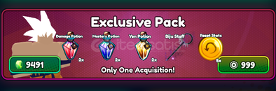 Anime Weapons Exclusive Pack