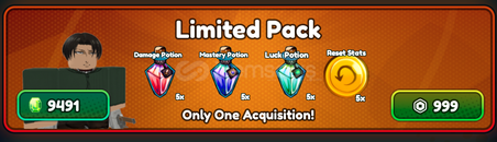 Anime Weapons Limited Pack