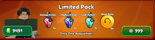 Anime Weapons Limited Pack