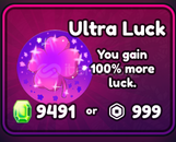 Anime Weapons Ultra Luck