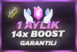 ⭐GARANTI⭐ 1 AYLIK 14X BOOST