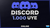 ⭐[ANINDA] 1.000 Discord 7/24 Aktif Resimli Üye