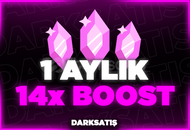 [ANINDA] 14X 1 AYLIK BOOST GARANTİLİ