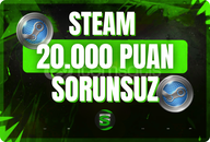 ⭐[ANINDA] 20000 STEAM PUANI