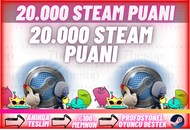 ⭐[ANINDA]⭐20.000 STEAM PUANI