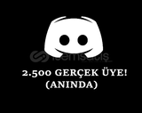 [ANINDA] 2.500 Gerçek Üye! (Discord) - (Auth)