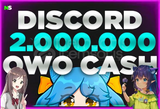 ⭐[ANINDA] 2M OWO CASH⭐