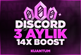 3 AYLIK 14X BOOST Sınırsız Stok