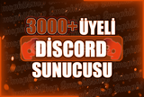 ツ ANINDA [+3.000]Gerçek Üyeli Discord Sunucusu