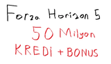 ⭐ Anında 50 Milyon Kredi - Forza Horizon 5