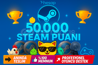 ⭐[ANINDA]⭐50.000 STEAM PUANI