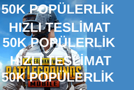 ANINDA 50K POPÜLERLİK EN UYGUNUU!!!!!!
