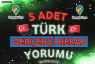 ⭐TECRÜBELİYİZ⭐ GOOGLE 5 TÜRK YORUM