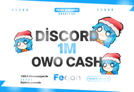 ⚡ [ ANINDA + BOTSUZ ] 1M OwO Cash 