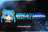( ANINDA + BOTSUZ ) OwO 2.1M Cash