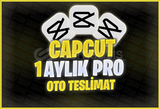 ⭐[OTO TESLİM] Capcut Pro 1 Aylık Premium