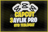 ⭐[OTO TESLİM] Capcut Pro 3 Aylık Premium