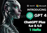 ⚡ Anında ⚡ ChatGPT Plus 4.0 Garantili 1 Hafta