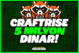 ✅[5M ANINDA] CraftRise Ametist 5M DİNAR