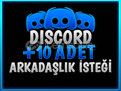(Anında) Discord +10 Arkadaşlık İsteği