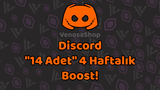 [ANINDA] DİSCORD 1 AYLIK 14 BOOST (14x)