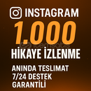 ANINDA / GARANTİLİ 100 İNSTAGRAM STORY İZLENME