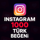 ANINDA / GARANTİLİ 1000 türk İNSTAGRAM BEĞENİ