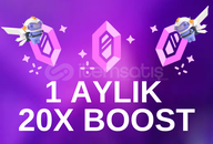 ⭐ ANINDA | GARANTİLİ DİSCORD 1 AYLIK 20X BOOST