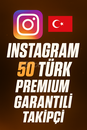 ANINDA / GARANTİLİ TÜRK 50 İNSTAGRAM TAKİPÇİ