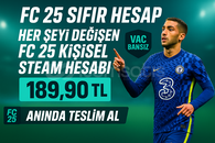 ⭐[ANINDA]⭐HERŞEYİ DEĞİŞEN ONLINE FC 25 HESABI⭐