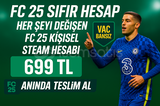 ⭐[ANINDA]⭐HERŞEYİ DEĞİŞEN SIFIR FC 25 HESABI⭐