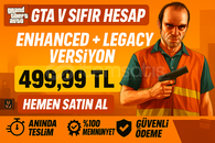 ⭐[ANINDA]⭐HERŞEYİ DEĞİŞEN SIFIR GTA V HESABI⭐