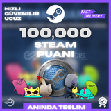 ⚡ [ANINDA HESABINDA] 100.000 STEAM PUANI