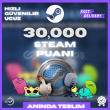 ⚡ [ANINDA HESABINDA] 30.000 STEAM PUANI
