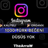 (Anında) Instagram 1000 Türk Beğeni Düşüş yok