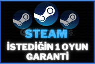 ⭐ [Anında] İstediğiniz 1 Oyun + Garanti