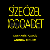 ⚡ ANINDA ⚡ | SİZE ÖZEL | 1000 TANE KLON GMAİL