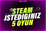 ⭐[ANINDA] Steam 5 Oyun ⭐