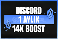 ツ [ ANINDA STOK VAR BOTSUZ] 1 Aylık 14x Boost
