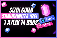 ツ [BOOST] Botsuz Anında Taglı Sunucu İçin Boost