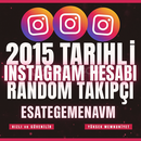 ANINDA TESLİM 2015 KURULUM ORGANİK HESAPLAR