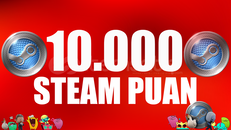 ⭐ANINDA TESLİM⭐BANSIZ 10.000 STEAM PUAN⭐
