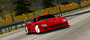 ⭐ ANINDA TESLİM⭐HD Logo Ferrari F40