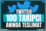 ✨ANINDA TESLİM | TWİTTER 100 TAKİPÇİ✨