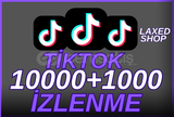 (ANINDA) TİKTOK 10000+1000 HEDİYE İZLENME